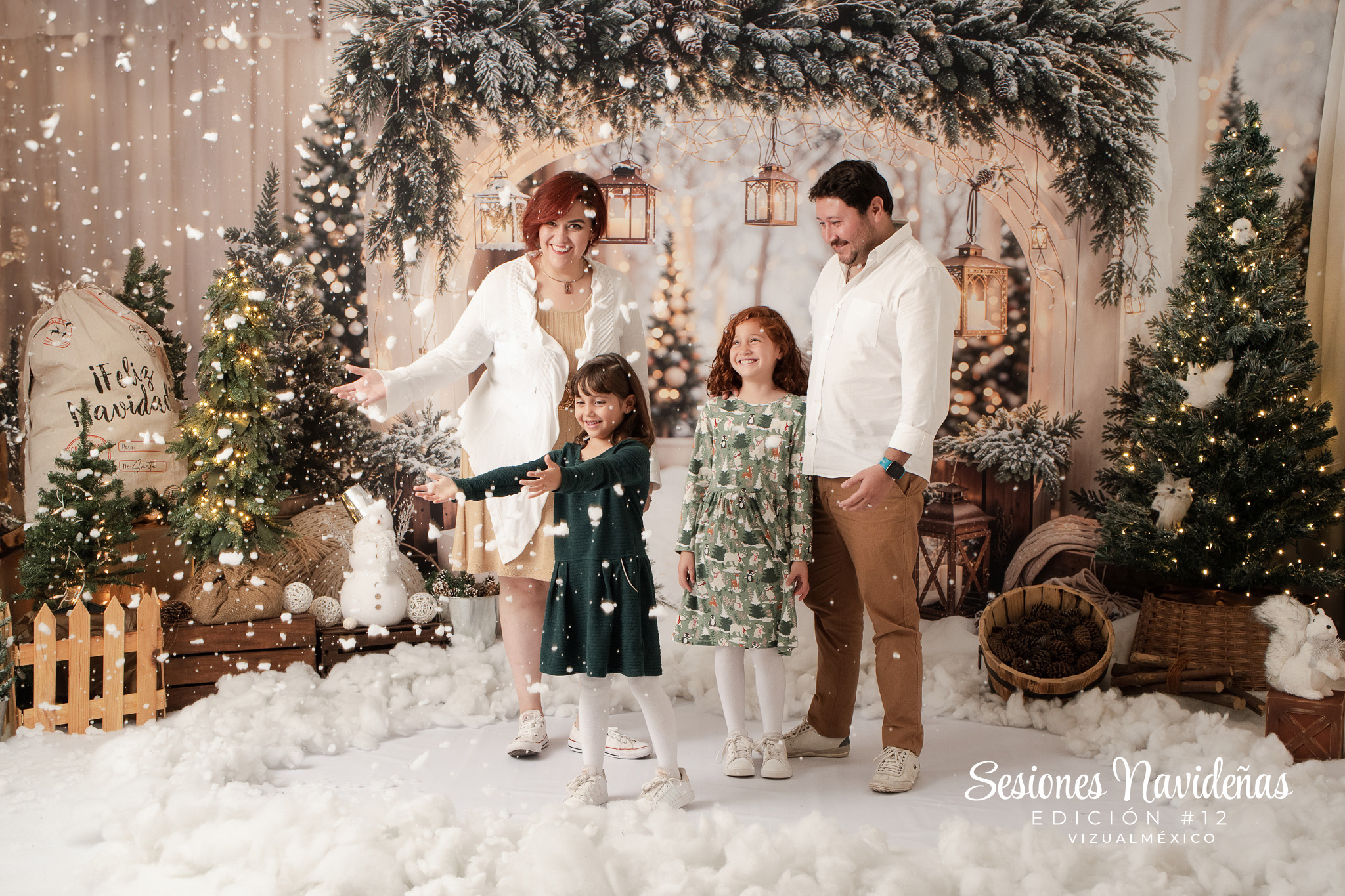 Experiencia de nieve artificial